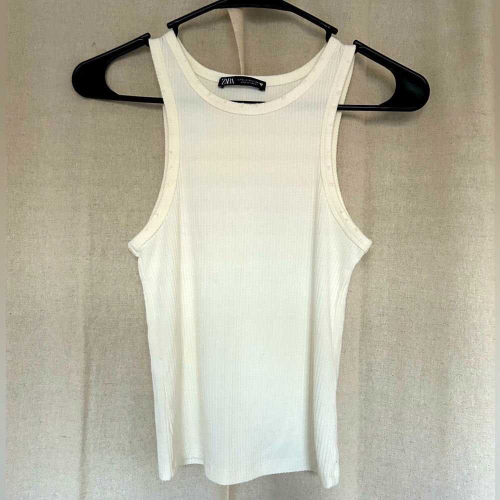 Zara White Top